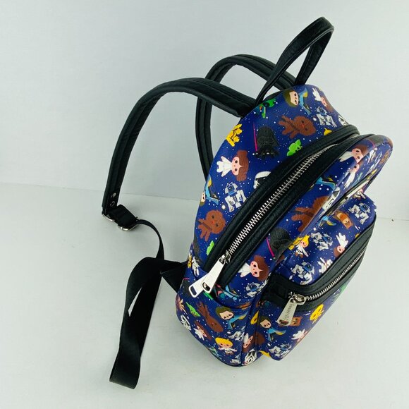 Disney Parks Exclusive X Loungefly Star Wars Chibi Backpack Collectible NWOT - Picture 16 of 16
